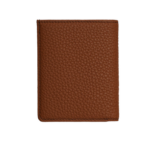 leather front pocket wallet haven slim card case premium pebble calfskin design product view