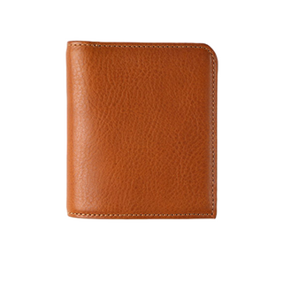 slim leather wallet haven men's bifold credit card holder rfid blocking front view