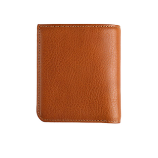 slim leather wallet haven men's bifold credit card holder rfid blocking side view