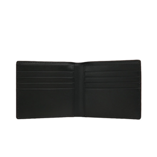 italian leather card case haven luxury men's slim wallet lizard texture multiple slots close-up