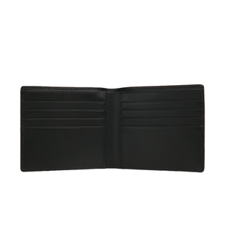 italian leather wallet haven men's crocodile pattern rfid blocking premium billfold detail