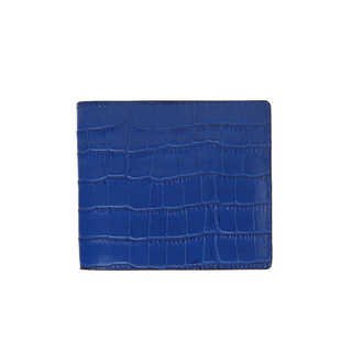men's luxury wallet haven italian leather crocodile pattern rfid blocking billfold wide view