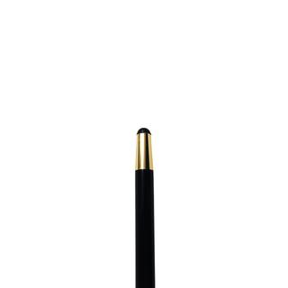 Swarovski crystal handle gold plated handmade Italian walking stick detail