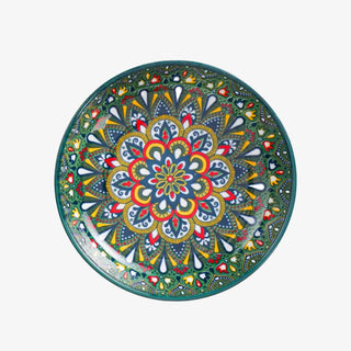 Art Bohemian Ceramic Dinner Plate
