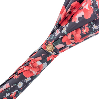 Automatic Italian acetate handle luxury women's umbrella full view