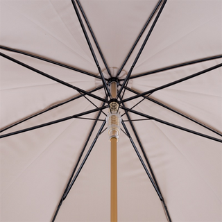 Luxury automatic handmade Italian brass umbrella open canopy