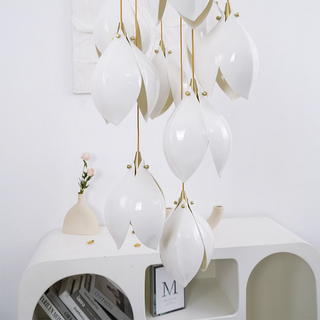 Stylised Bloom Pendant Lamp - Creative Multi-Head Pendant Light For Dining Room