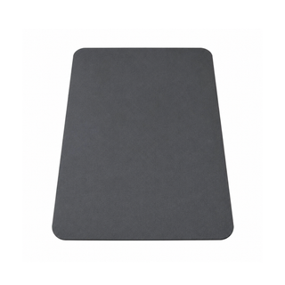 rubber drain pad kitchen drying mat anti slip water absorbing front view