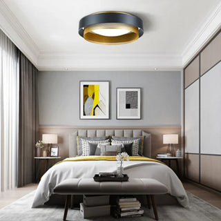 Minimalist LED flush mount ceiling light – bedroom panel lamp