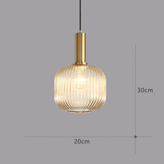 Suspension vintage – Lampe lanterne en vitrail pour salle à manger