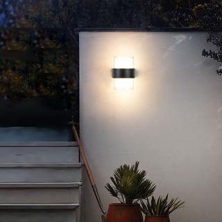 Outdoor Wall Light – Black Aluminium Exterior Wall Lamp | Weather Resistant Lighting