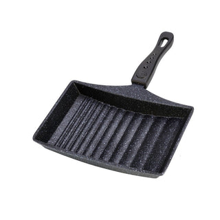 non stick grill pan wave bottom japanese omelette pancakes durable front view