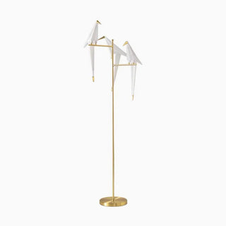 Unique origami bird lamp — cozy room warm glow