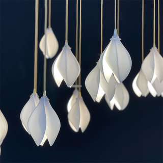 Stylised Bloom Pendant Lamp - Creative Multi-Head Pendant Light For Dining Room
