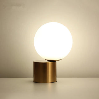 Modern sphere table lamp — bold ambient soft lighting fixture