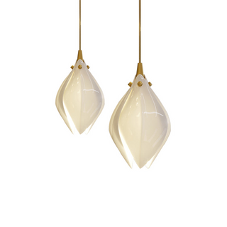 Bloom pendant close-up — stylised multi-head creative lamp