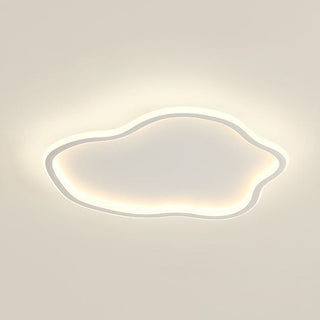 Flush Mount Ceiling Light – Modern Creative Silicone Iron Fixture for Bedroom