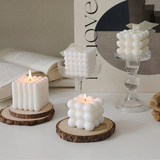 aromatic wax candles handmade scented cube candles home decor overview