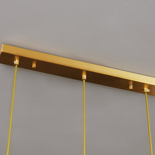 Elegant crystal raindrop chandelier — modern gold pendant light