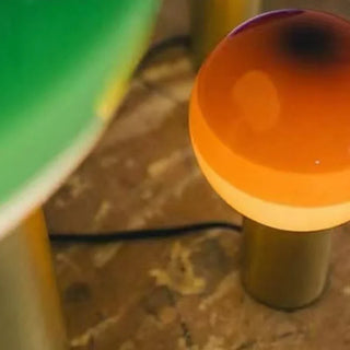 Portable USB table lamp — glass ball artistic ambient