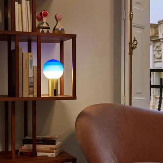 Artistic glass ball lamp wide — USB portable warm glow