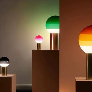 USB portable glass lamp — artistic ball warm interior