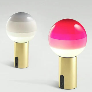 Glass ball USB lamp — portable artistic ambient light