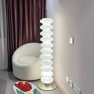 Candy string LED lamp setting — modern living room light