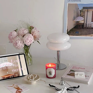 Nordic round lamp setting — minimalist metal glass light