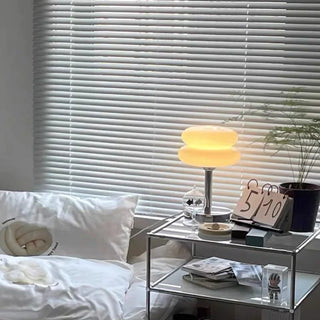 Nordic glass round lamp — LED minimalist warm glow