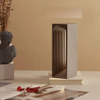 Cement lamp front — architectural LED E27 design