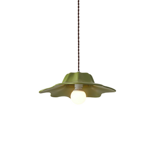 Resin Pendant Lamp - Alien Pendant Light With Organic Shade, Metal & Resin Fixture
