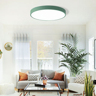 Plafonnier affleurant moderne – Luminaire LED rond | Éclairage de salle à manger minimaliste