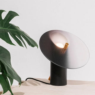 UFO table lamp side — artistic modern warm glow
