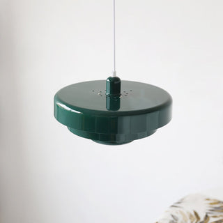Bauhaus Pendant Light | Rustic Iron Ceiling Light - Mid Century Pendant Lamp