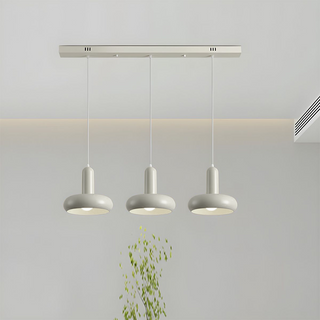 Bauhaus creamy pendant — modern industrial kitchen lighting
