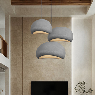Cloud Shape Pendant Light - Modern Oval Lamp for Living Room Ambiance