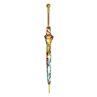 Elegant limited edition Italian umbrella crystal 24K gold