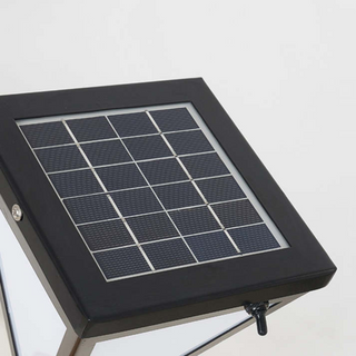 Black Metal Outdoor Lamp – Durable LED Garden Light | Weather Resistant Fixture