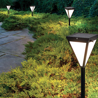 Black Metal Outdoor Lamp – Durable LED Garden Light | Weather Resistant Fixture