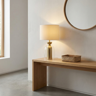 Modern Table Lamp | Soft Lighting & Cozy Atmosphere | Industrial Chic Metal Design