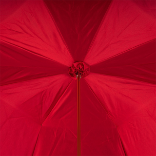 Luxury brass handmade Italian manual umbrella open canopy