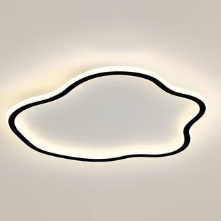 Silicone iron flush mount ceiling fixture, creative modern design