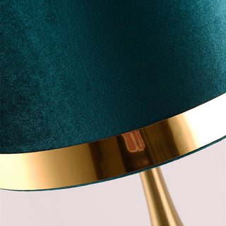 Marble green table lamp — luxury elegant warm ambient