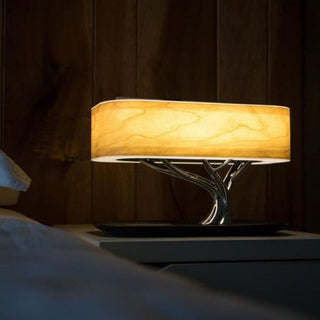 Wireless table lamp — desert design warm ambient glow