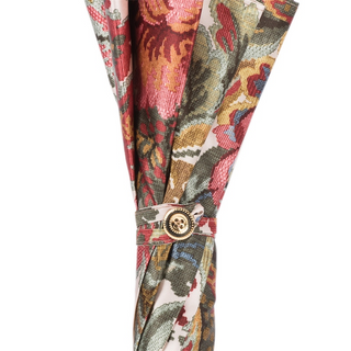 Exclusive paisley parasol handmade Italian bamboo handle