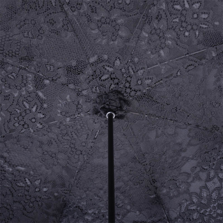 Luxury designer handmade Italian Swarovski handle umbrella open