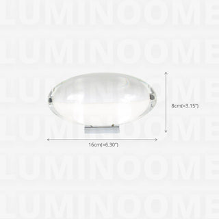 Modern crystal lamp setting — warm white indoor LED