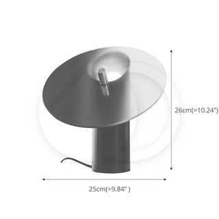 UFO lamp close-up — artistic modern design detail