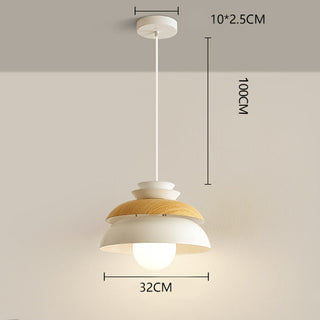 Nordic Pendant Light – Flying Saucer Light | Modern Hanging Lamp With Iron Pendant